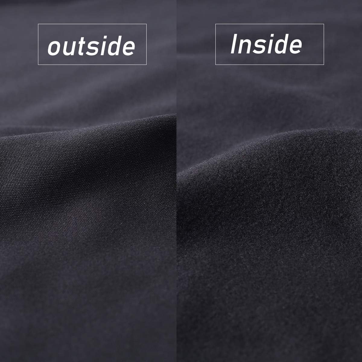 Arcweg Unisex Multi-Purpose Winter Tubular Neck Warmer with Elastic Thermal Fleece Lining for Skiing, Running, Motorcycling, and Cycling