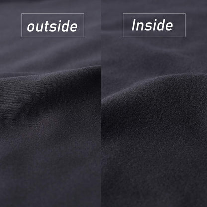 Arcweg Unisex Multi-Purpose Winter Tubular Neck Warmer with Elastic Thermal Fleece Lining for Skiing, Running, Motorcycling, and Cycling