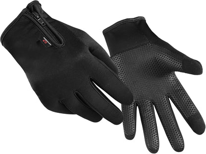 WESTWOOD FOX WFX Thermal Cycling Gloves for Touchscreen, Warm Winter Gloves, Windproof, Non-Slip Fleece Lining, Warm Gloves for Men and Women